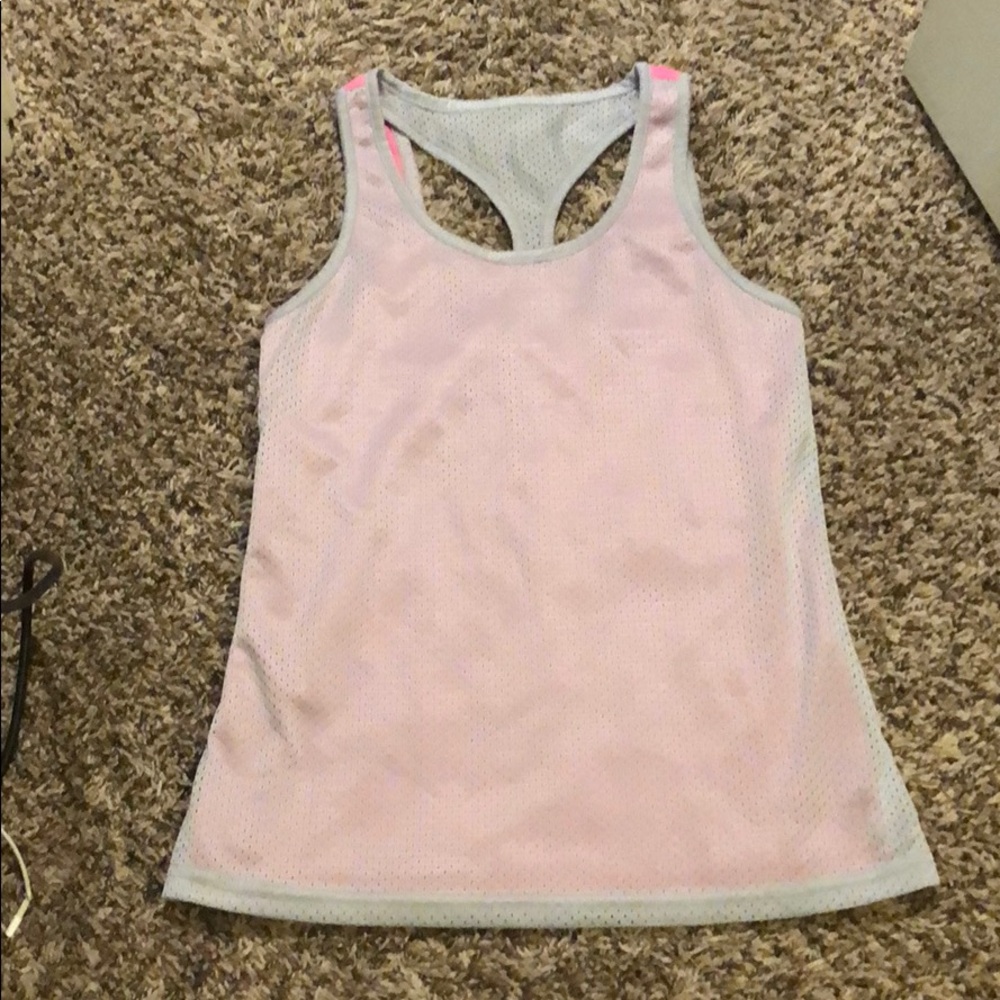 Reversible workout tank top
